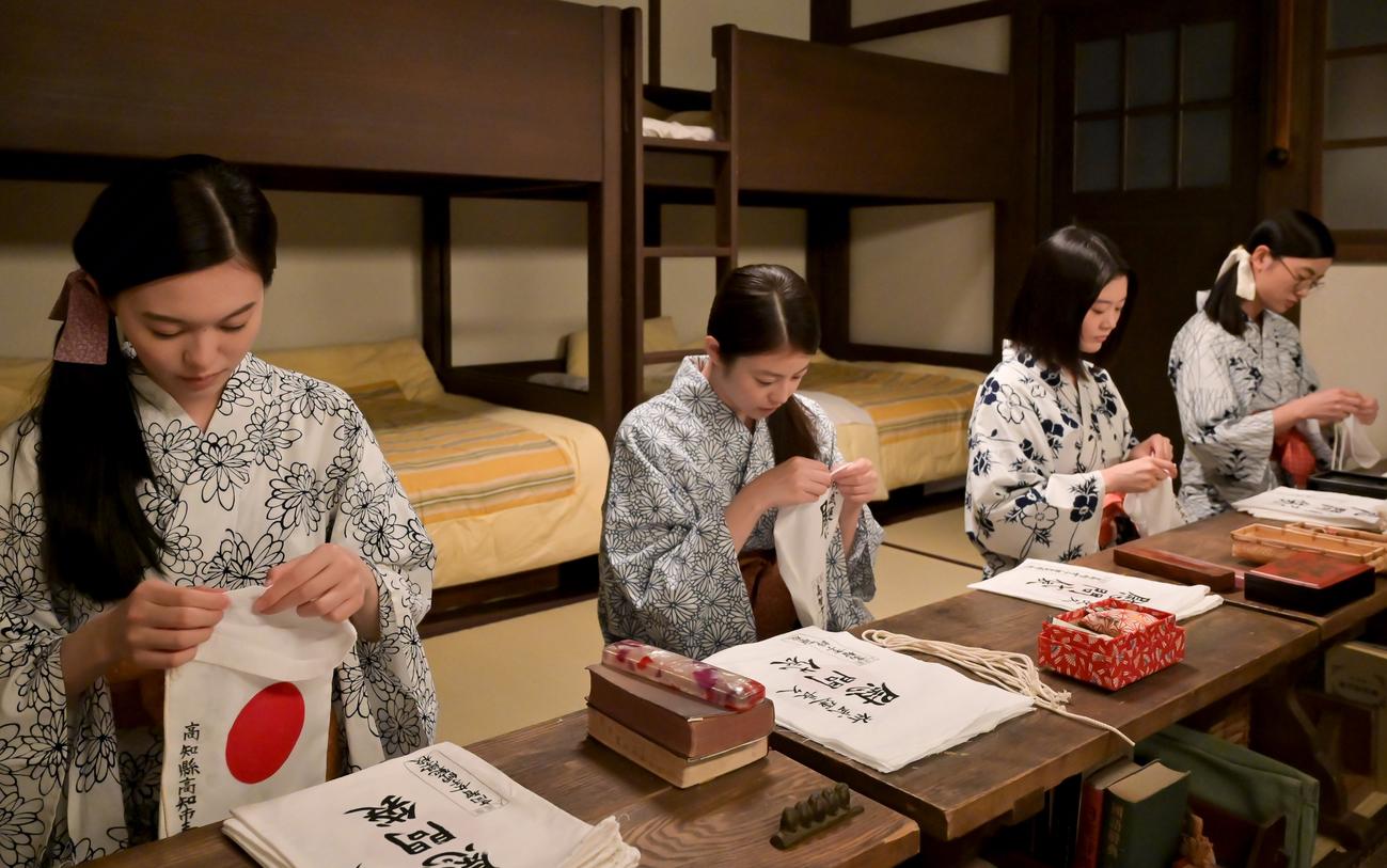 NHK連続テレビ小説「あんぱん」の1場面（C）NHK