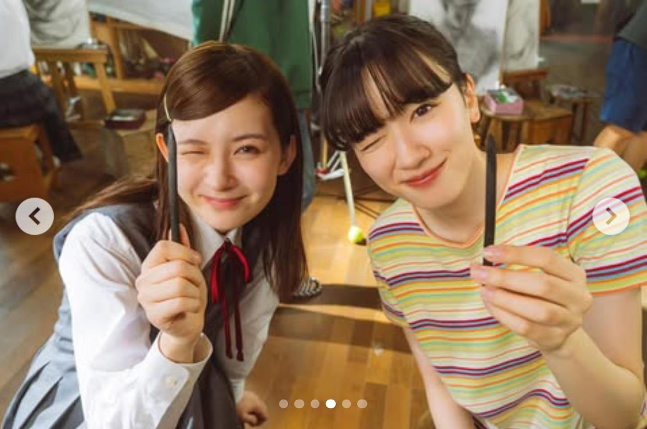 映画「かくかくしかじか」公式インスタグラムから