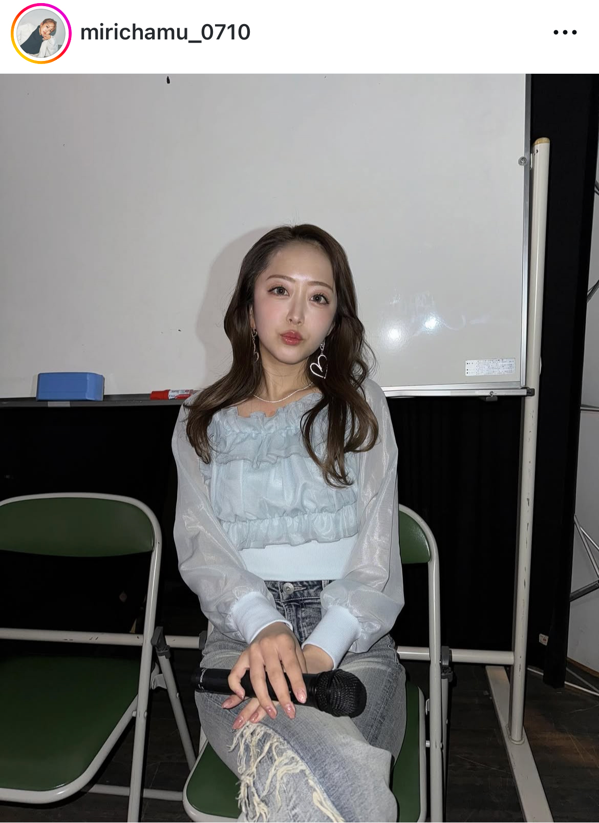 みりちゃむのインスタグラムから