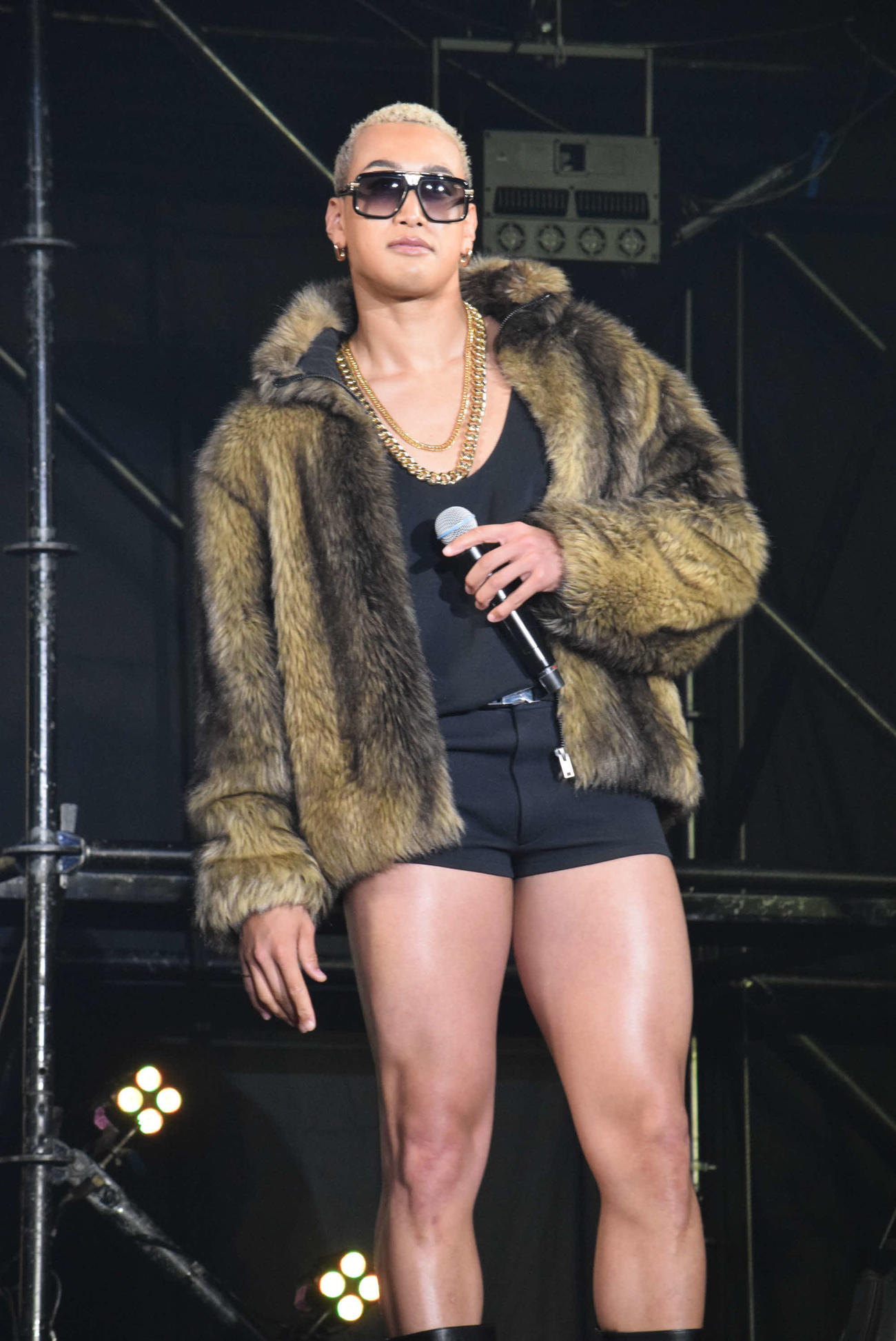 「パリピ孔明　THE MOVIE」のトークショーに登壇した関口メンディー（撮影・阪口孝志）