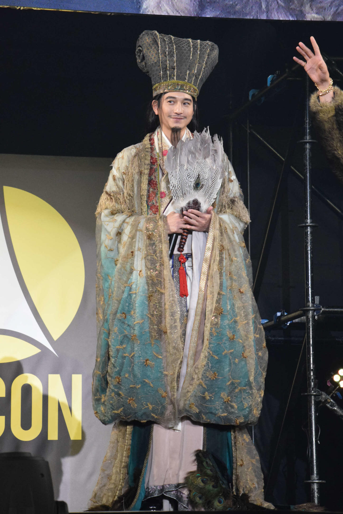 「パリピ孔明　THE MOVIE」のトークショーに登壇した向井理（撮影・阪口孝志）