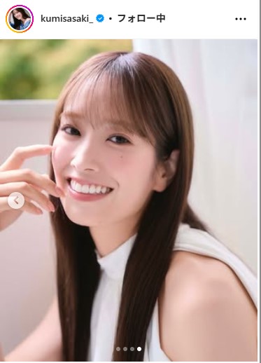 佐々木久美のインスタグラムから