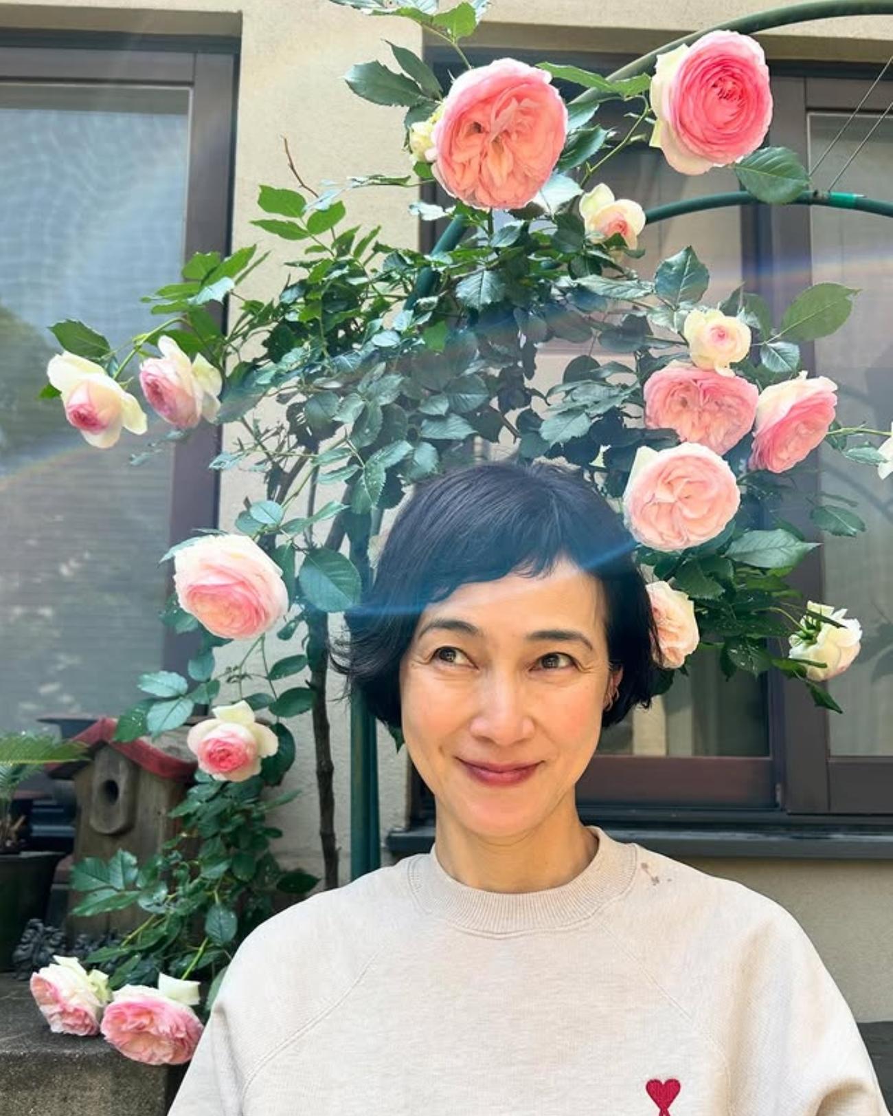 安田成美のインスタグラムから