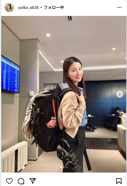広報ユイカのインスタグラムから