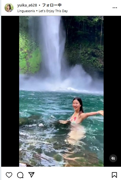 広報ユイカのインスタグラムから
