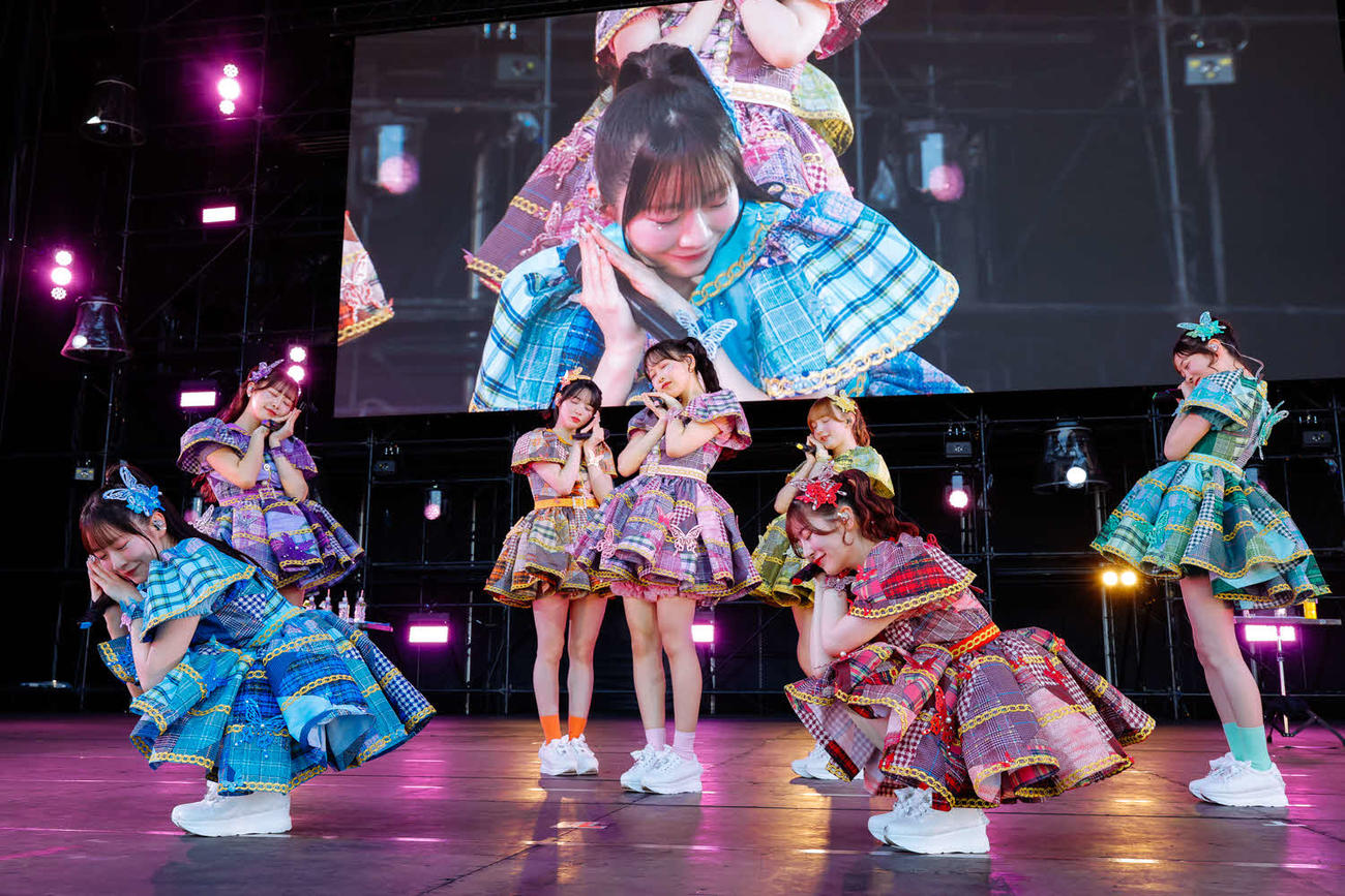 「JAPAN JAM 2025」に出演したFRUITS ZIPPER（C）JAPAN JAM 2025