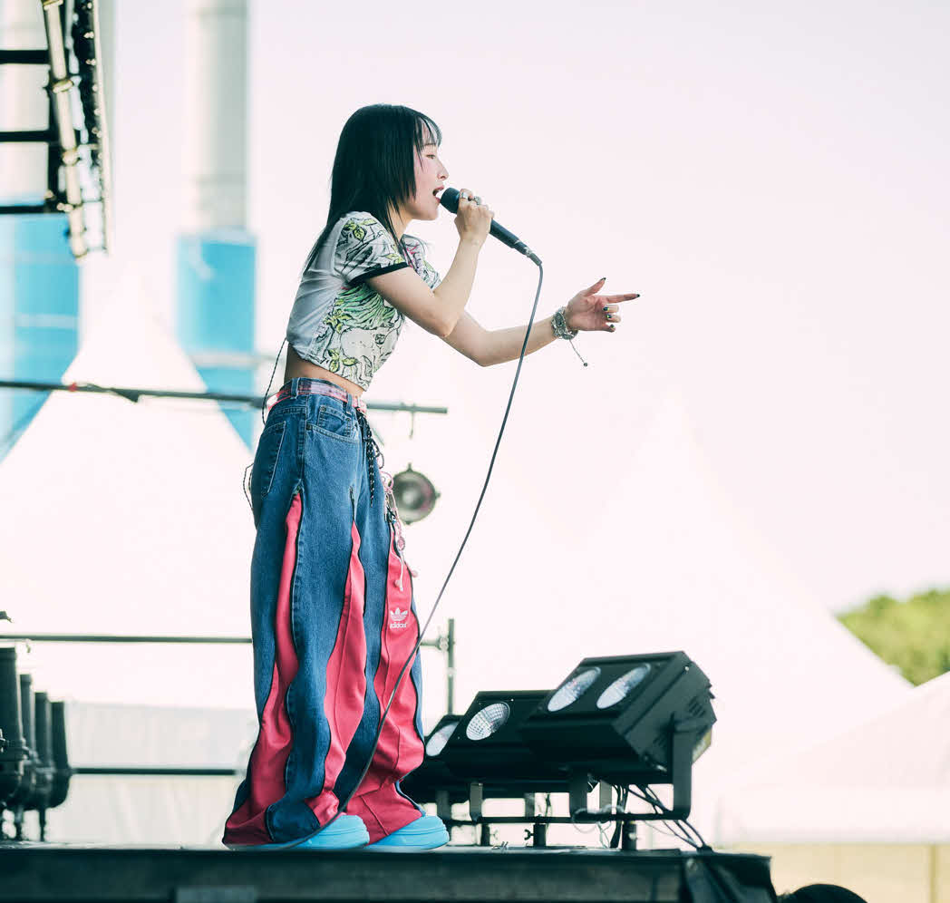 「JAPAN JAM 2025」に出演した乃紫（（C）JAPAN JAM 2025）