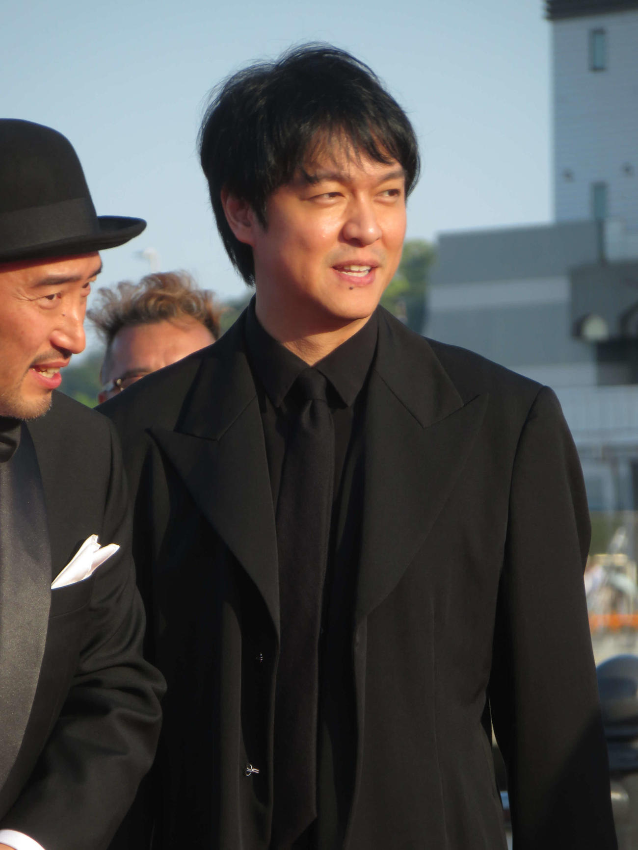 第3回横浜国際映画祭のレッドカーペットを歩く丸山隆平(撮影・川田和博）