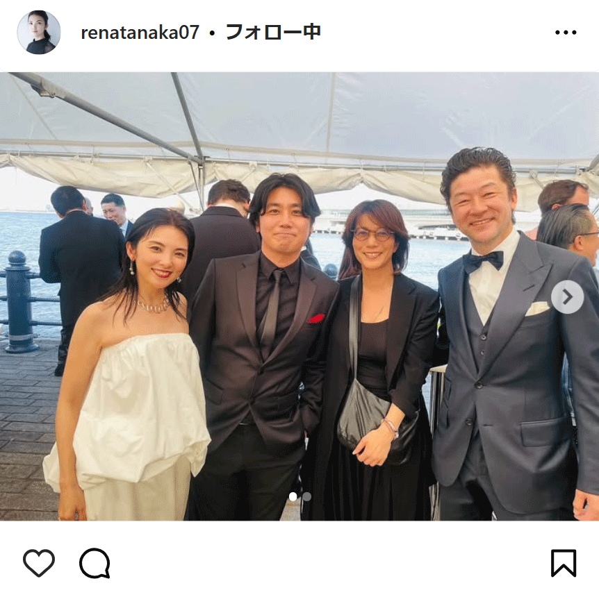 田中麗奈のインスタグラムから