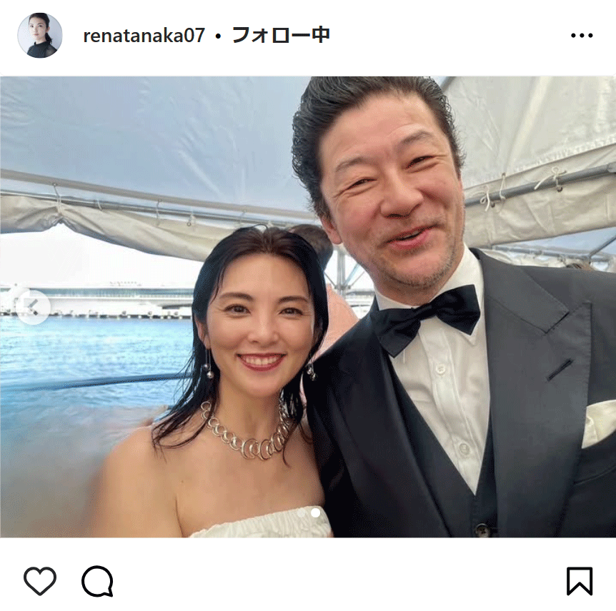 田中麗奈のインスタグラムから