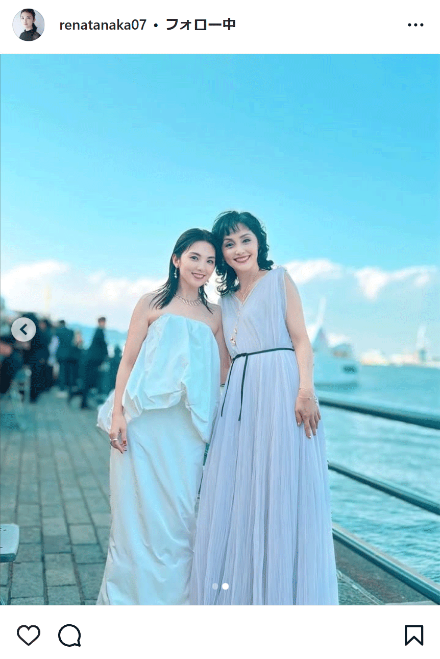 田中麗奈のインスタグラムから