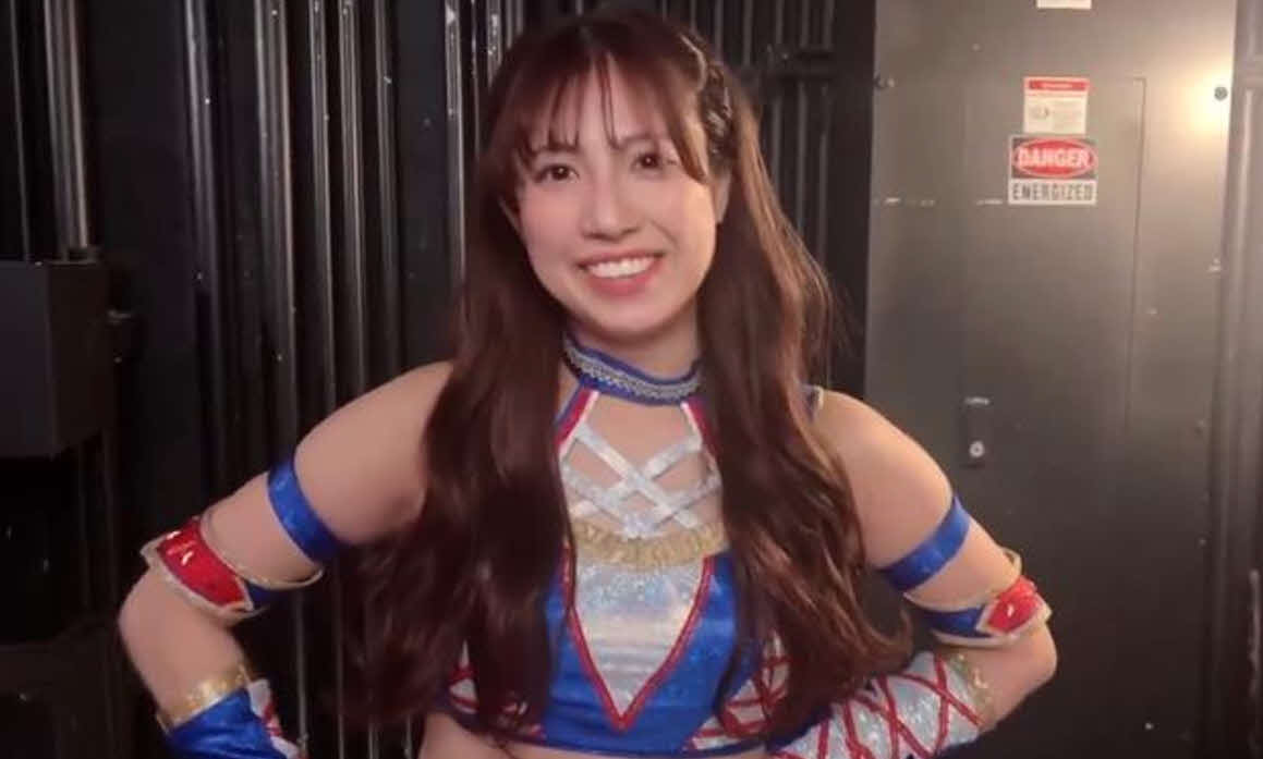 米デビュー＆“プロレス一刀流”初戦を白星で飾った荒井優希