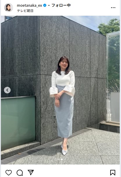 田中萌のインスタグラムから