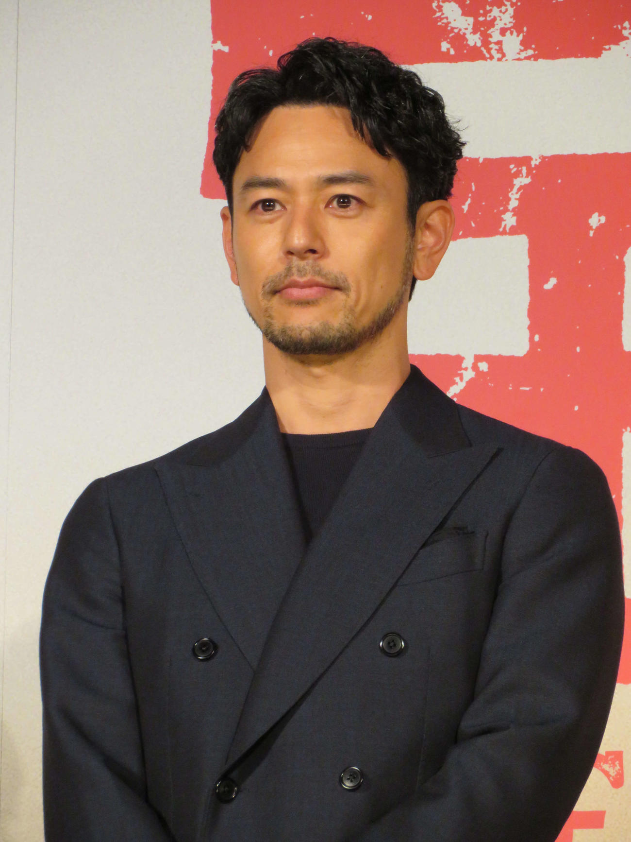 映画「宝島」製作報告会見に登壇した窪田正孝（撮影・村上幸将）