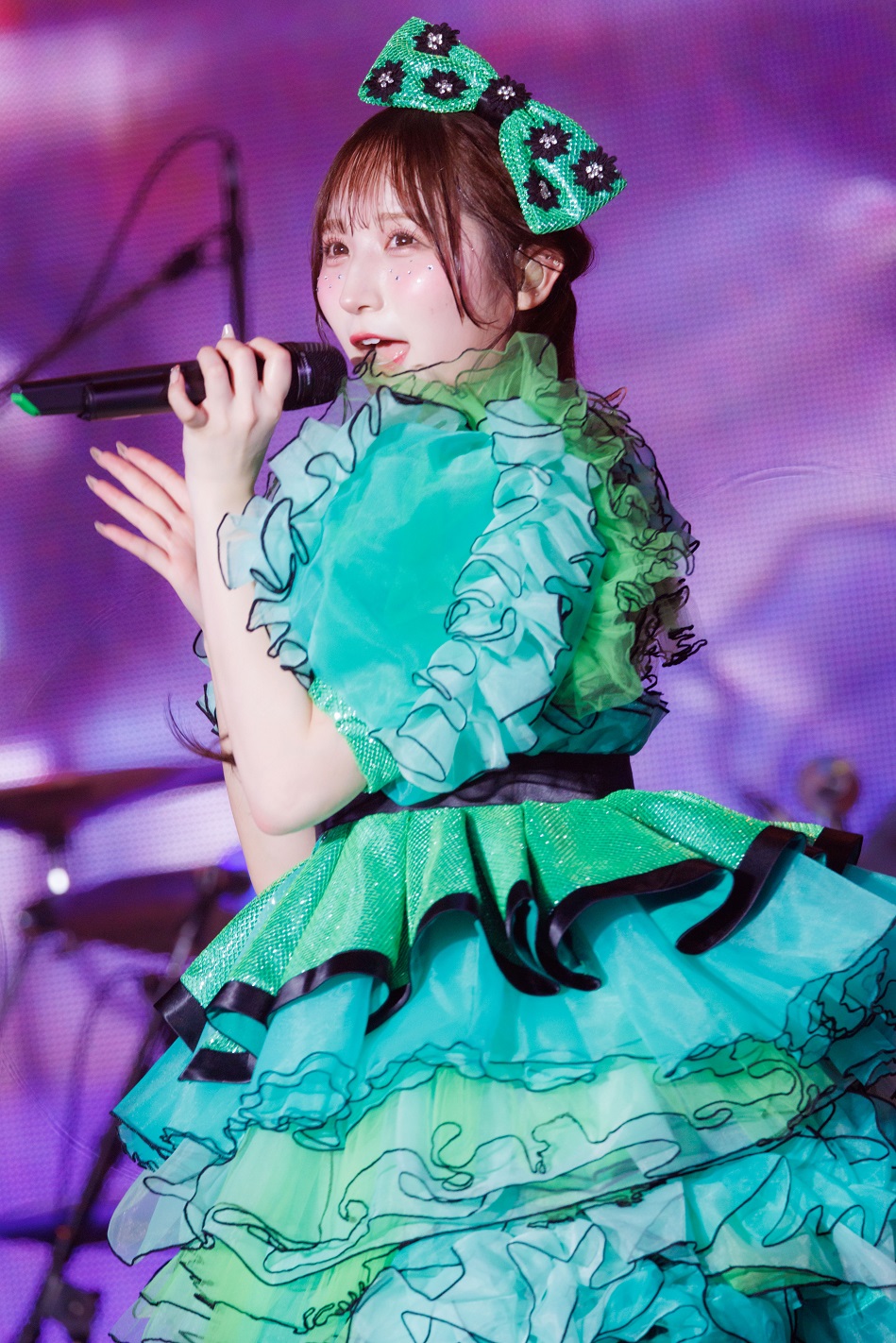 CANDY TUNE小川奈々子のカラーはミントグリーン