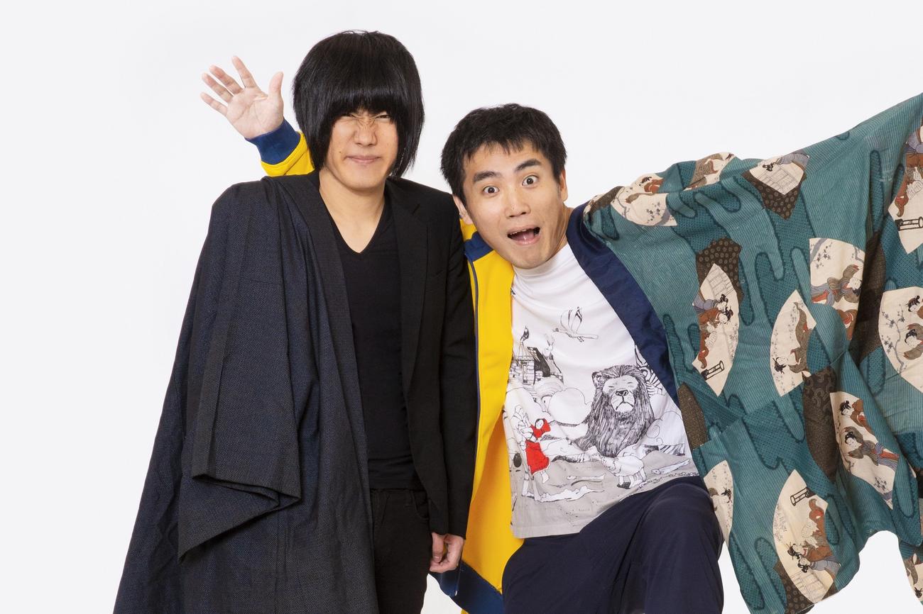 ランジャタイの伊藤幸司（左）と国崎和也