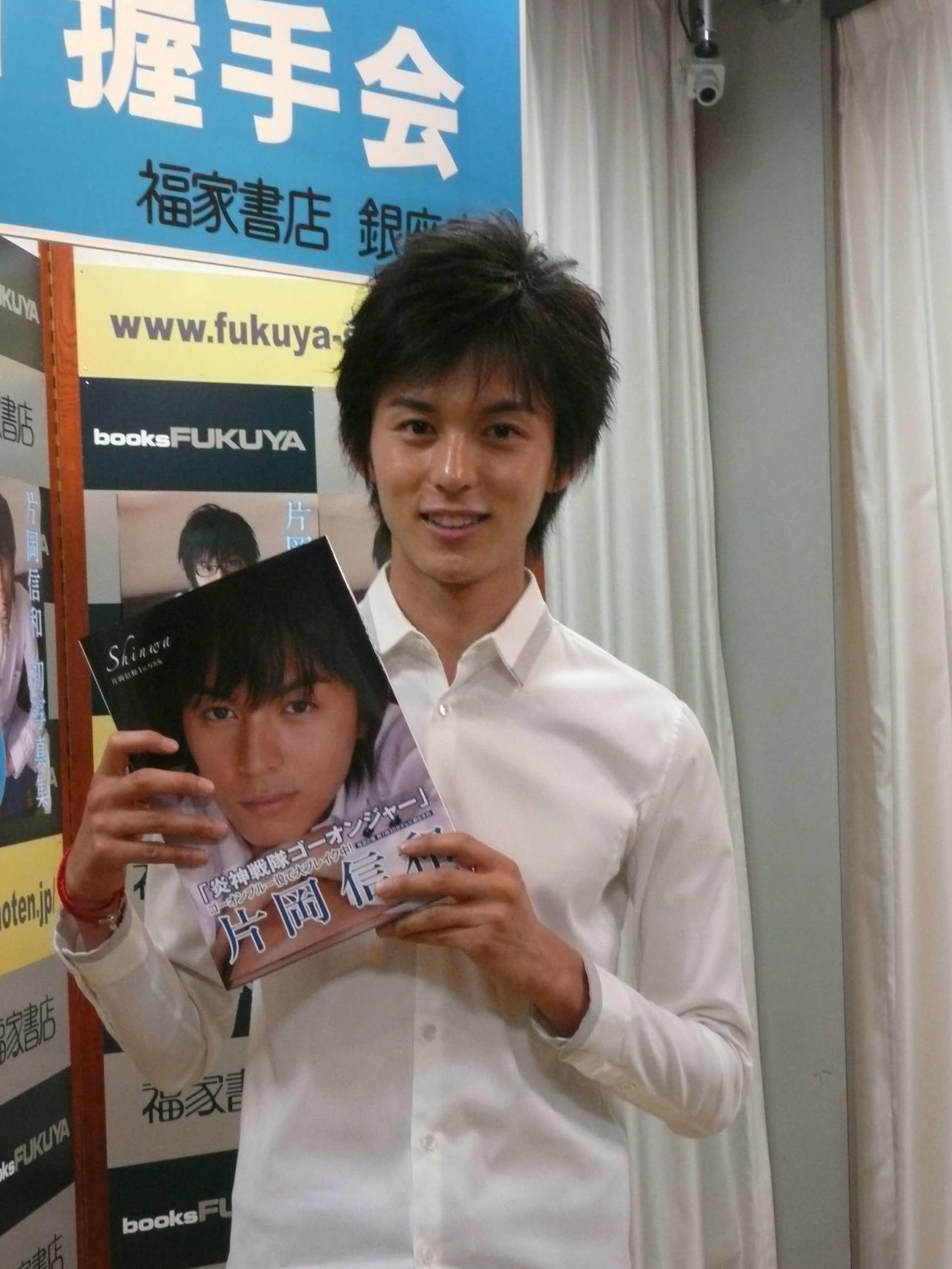 片岡信和気象予報士　（2008年7月撮影）