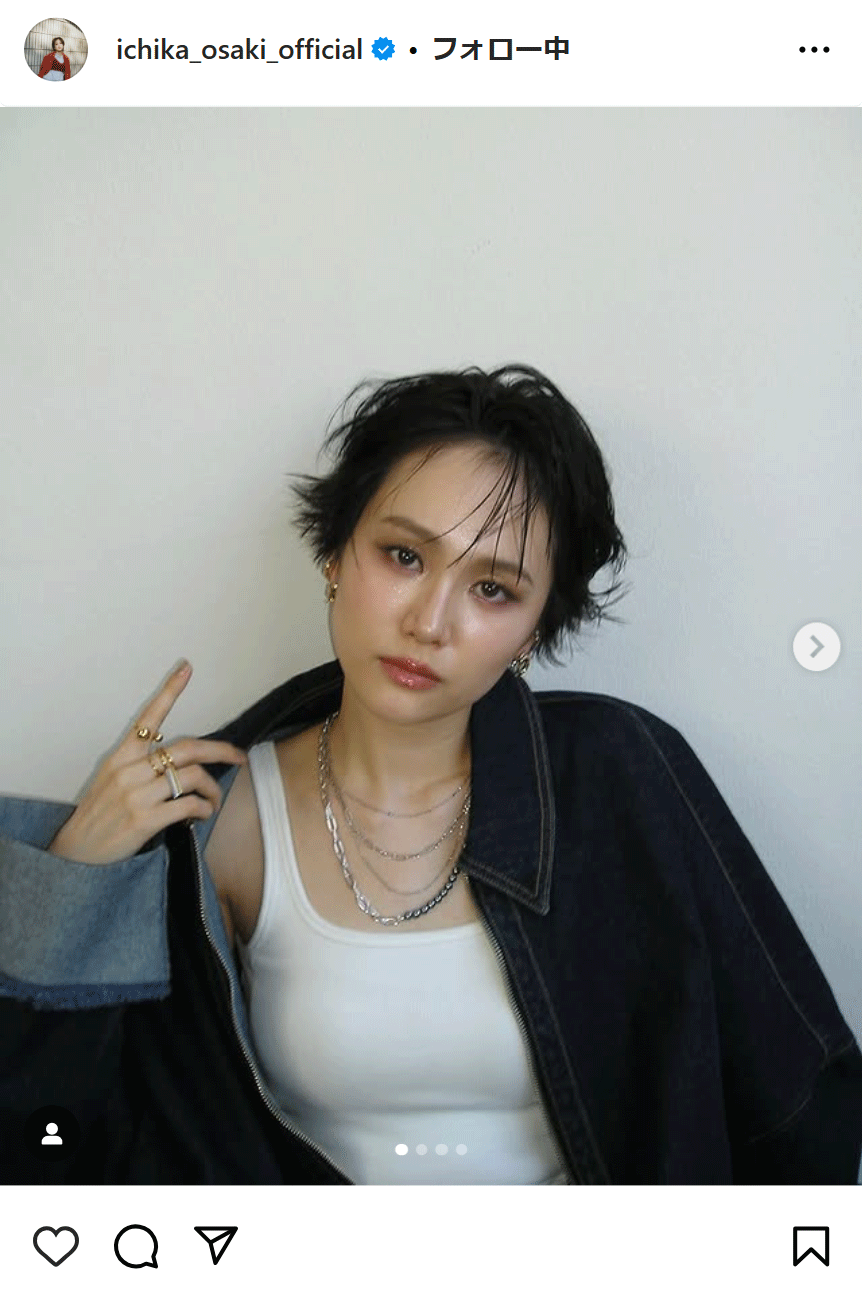 尾碕真花のインスタグラムから