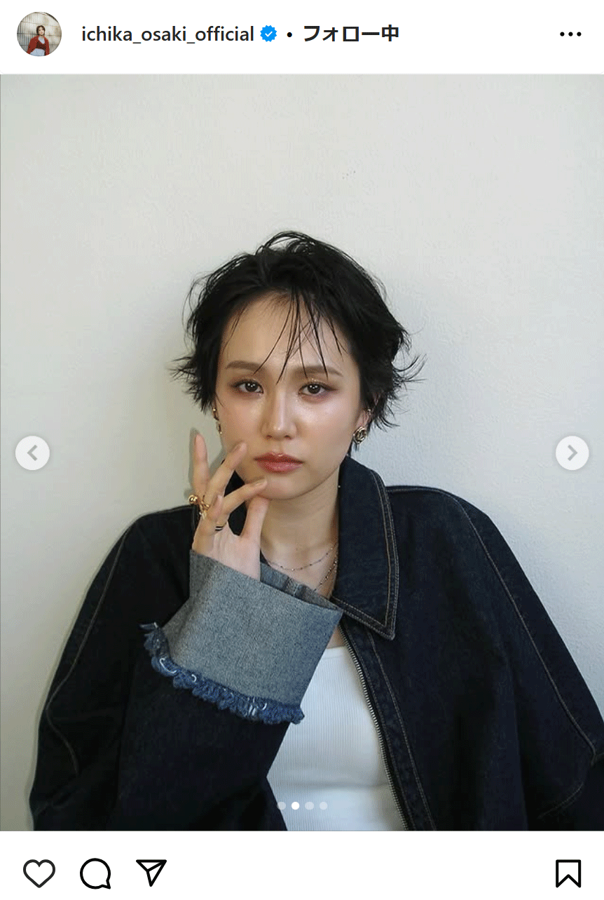 尾碕真花のインスタグラムから