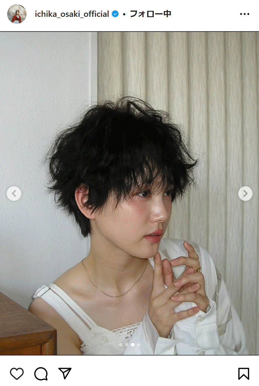 尾碕真花のインスタグラムから