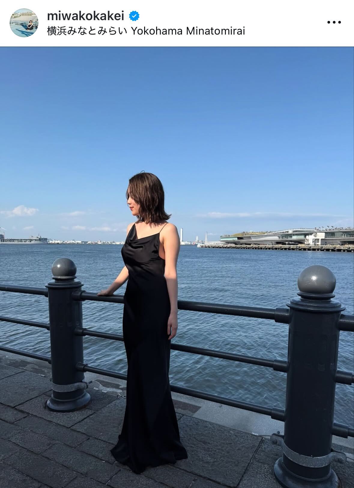 筧美和子のインスタグラムから