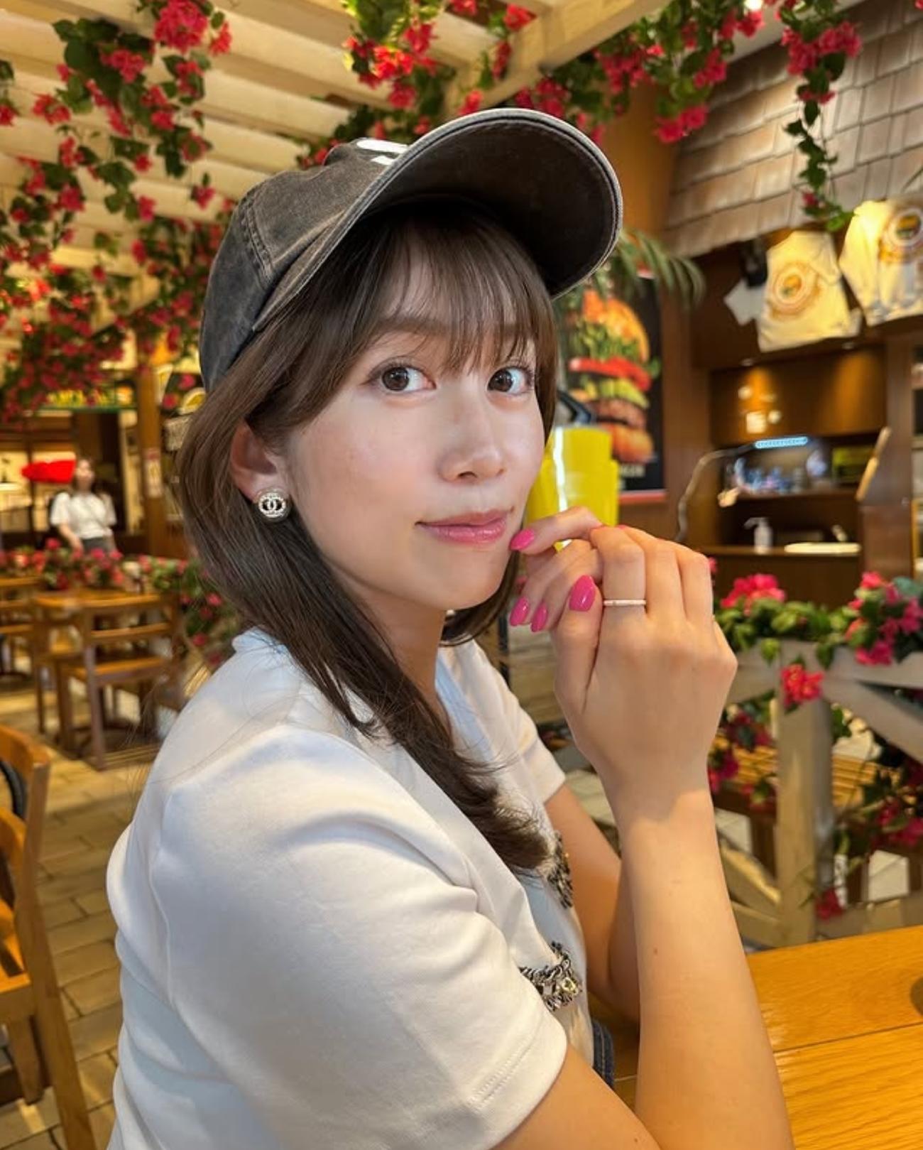 中川安奈アナのインスタグラムから