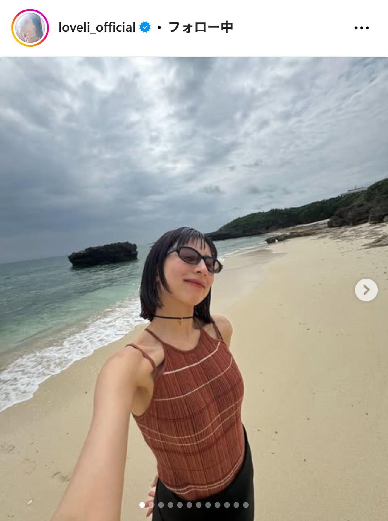 ラブリのインスタグラムから