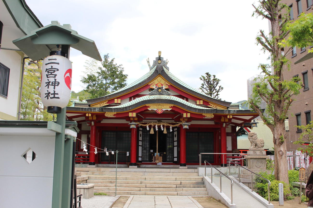 嵐ファンの聖地のひとつ、神戸・二宮神社
