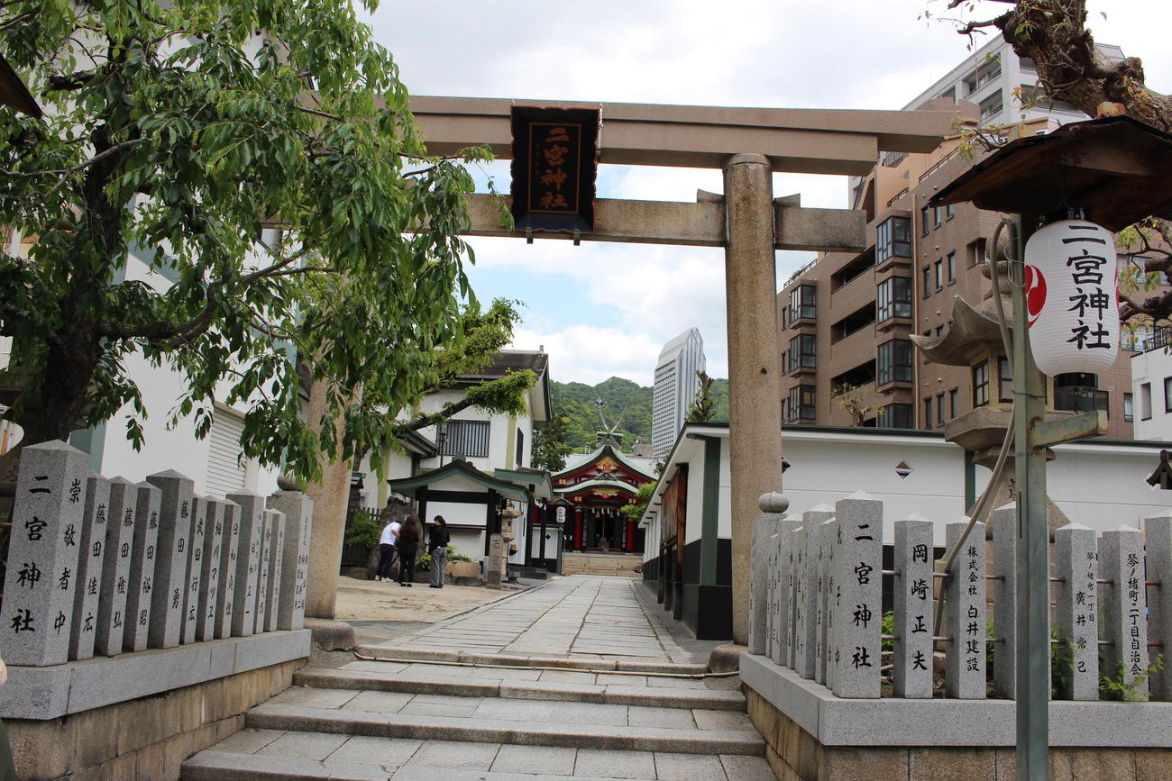 嵐ファンの聖地のひとつ、神戸・二宮神社