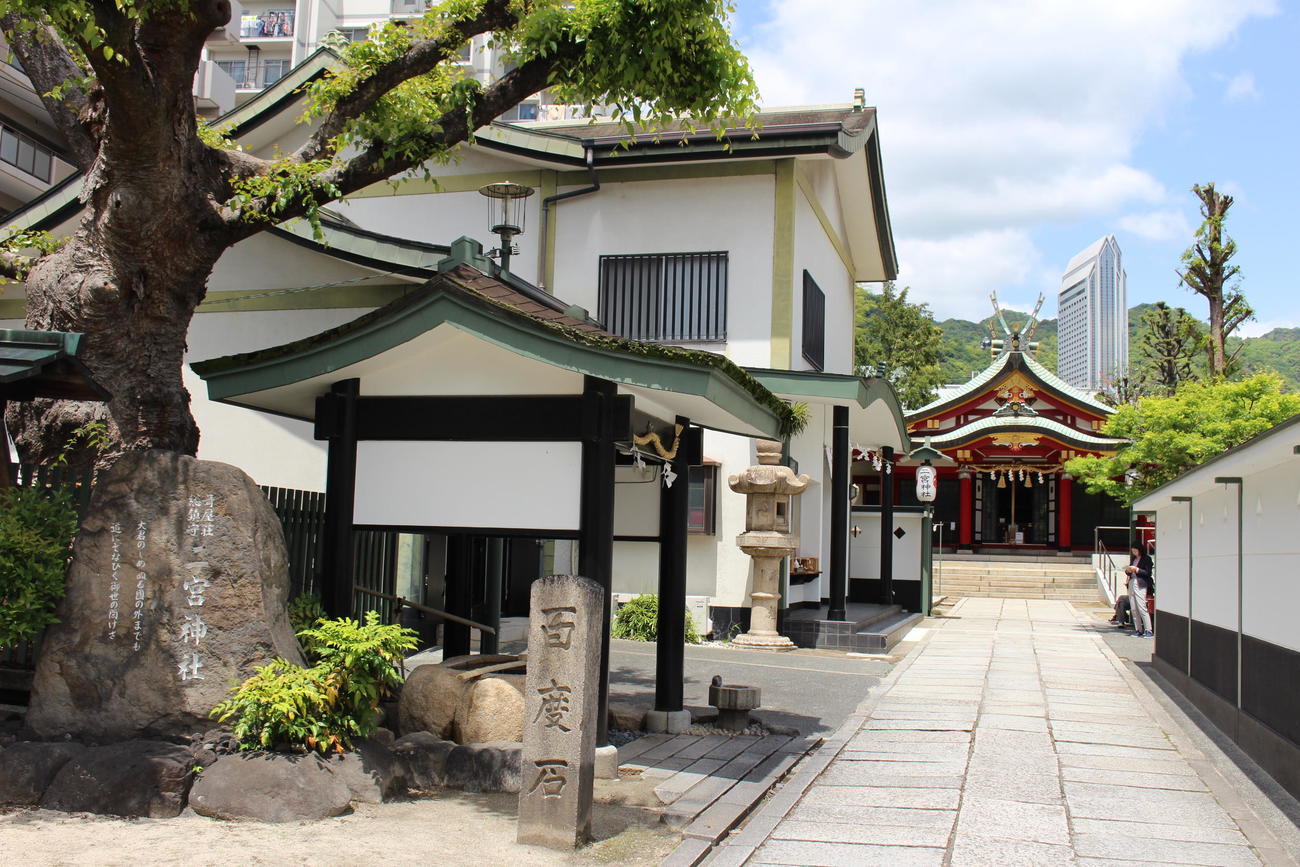 嵐ファンの聖地のひとつ、二宮神社