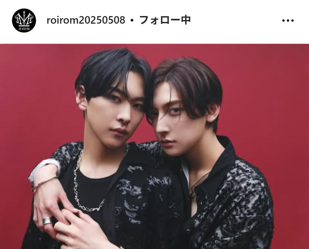 ROIROMのインスタグラムから