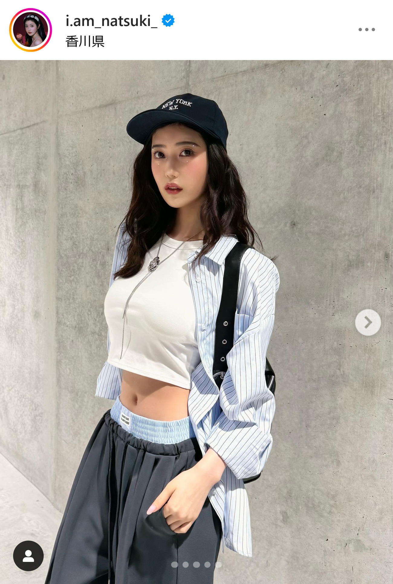 阿部なつきのインスタグラムから