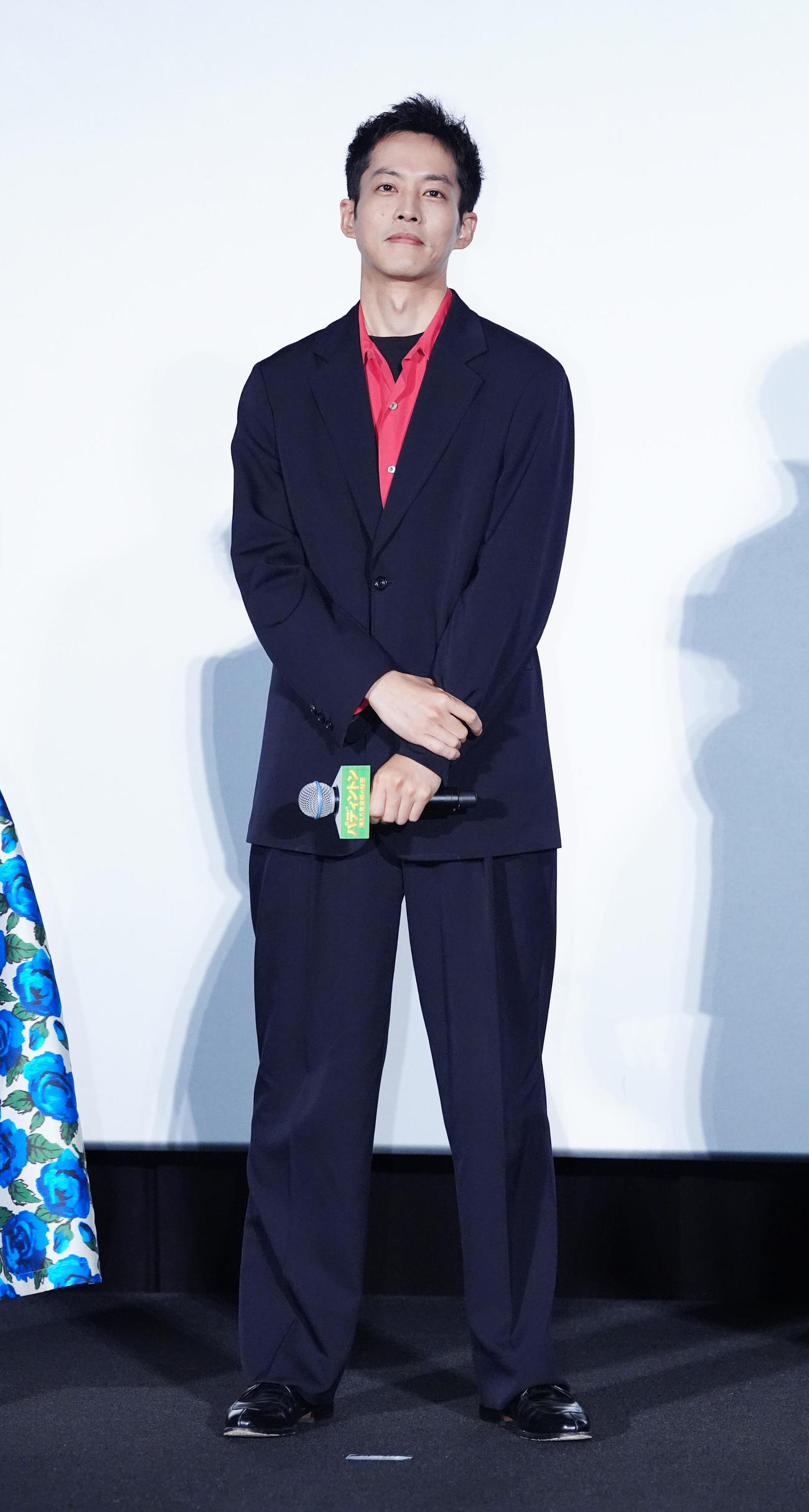 映画「パディントン消えた黄金郷の秘密」公開前夜祭に臨む松坂桃李（撮影・江口和貴）