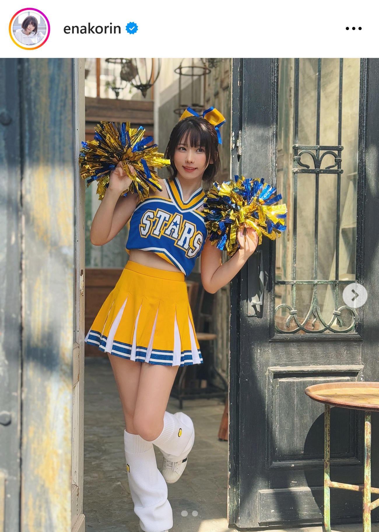 えなこのインスタグラムから