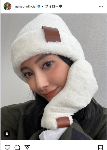 菜々緒のインスタグラムから