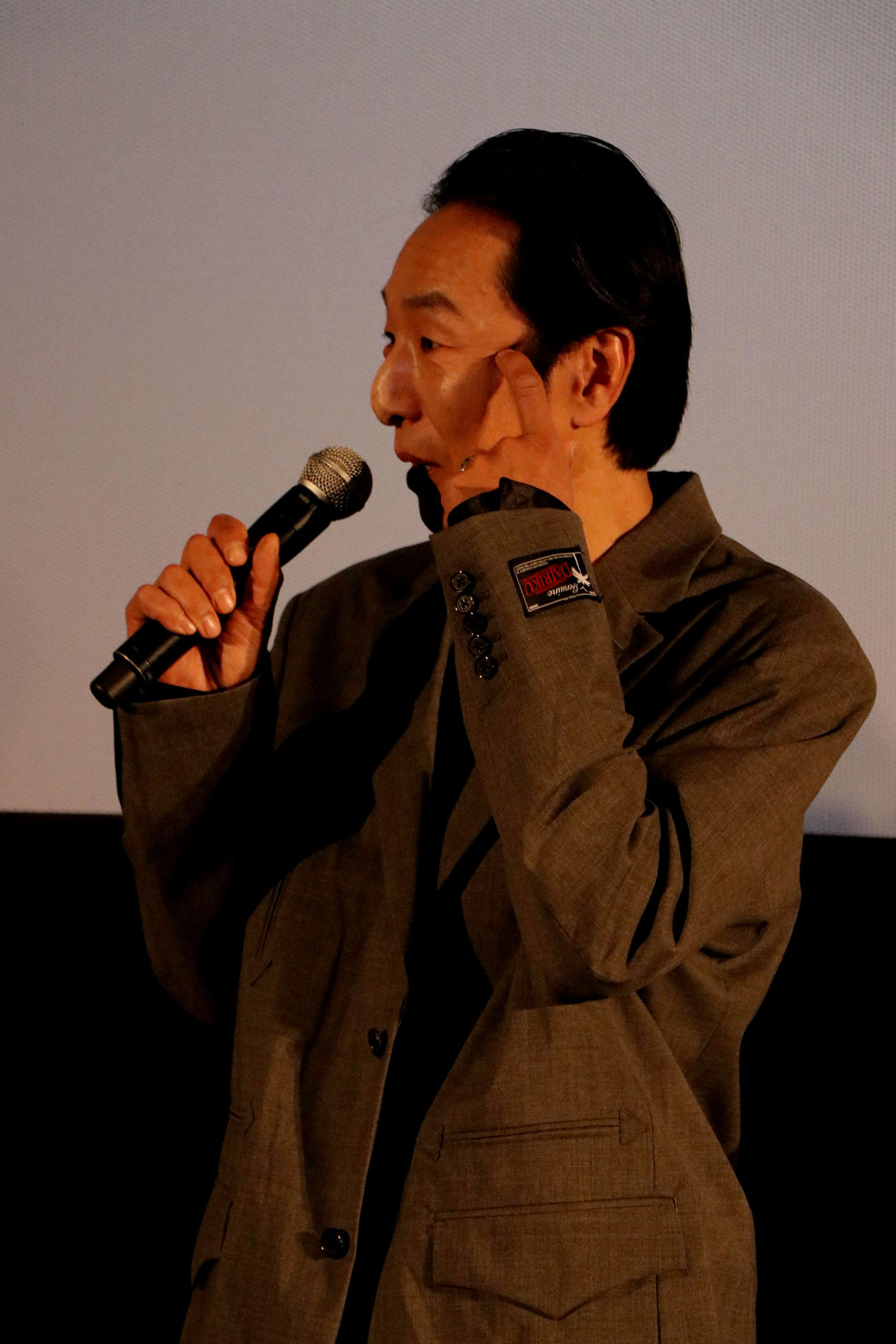 全編iPhone 16 Proで撮影「ラストシーン」プレミア試写会に登壇した黒田大輔（撮影・一樹）