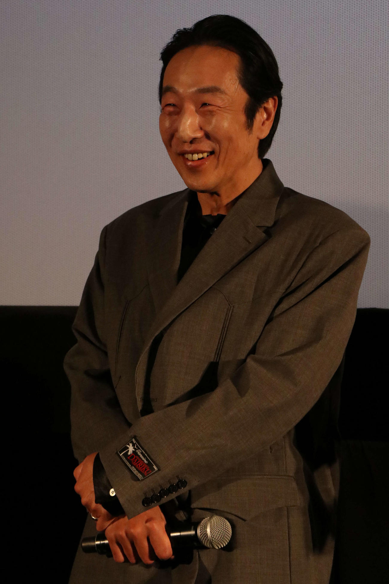 全編iPhone 16 Proで撮影「ラストシーン」プレミア試写会に登壇した黒田大輔（撮影・一樹）