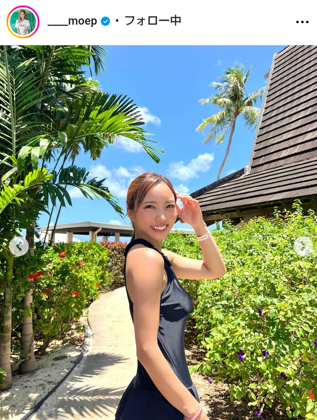 笹川萌のインスタグラムから