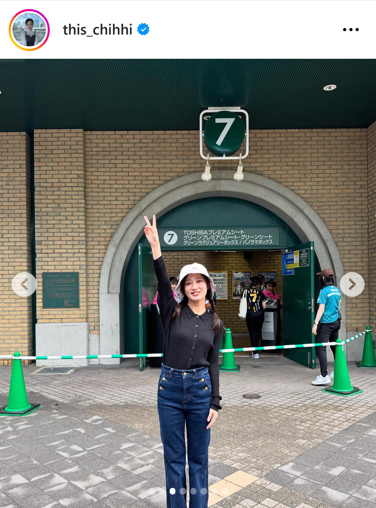 川上千尋のインスタグラムから