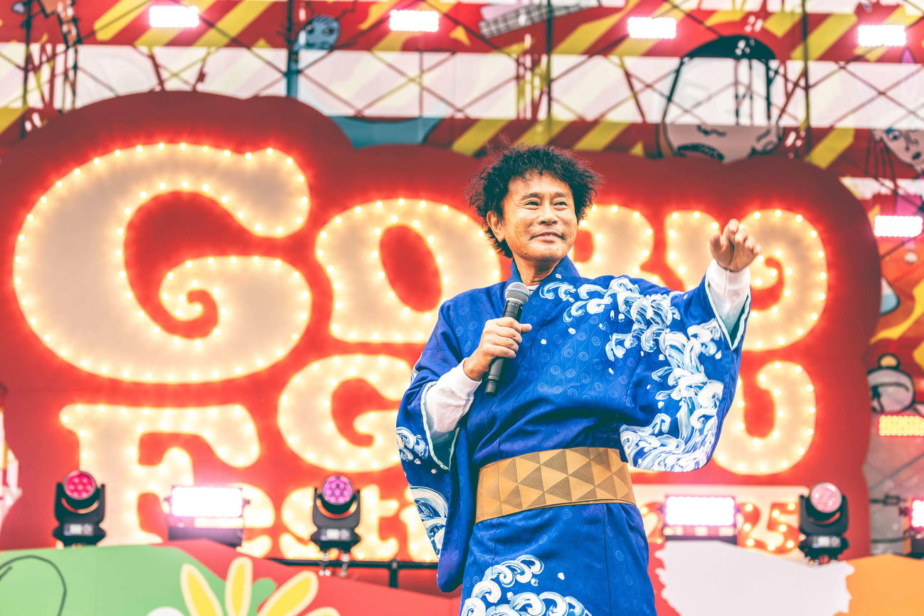 ごぶごぶフェスに出演した浜田雅功（C）GOBU GOBU Festival撮影：渡邉一生