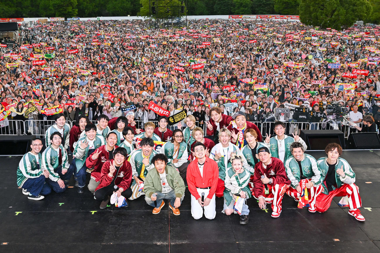 「ごぶごぶフェス　2025」1日目の出演者（C）GOBU GOBU Festival撮影：PUROSANGUE／小中村政一
