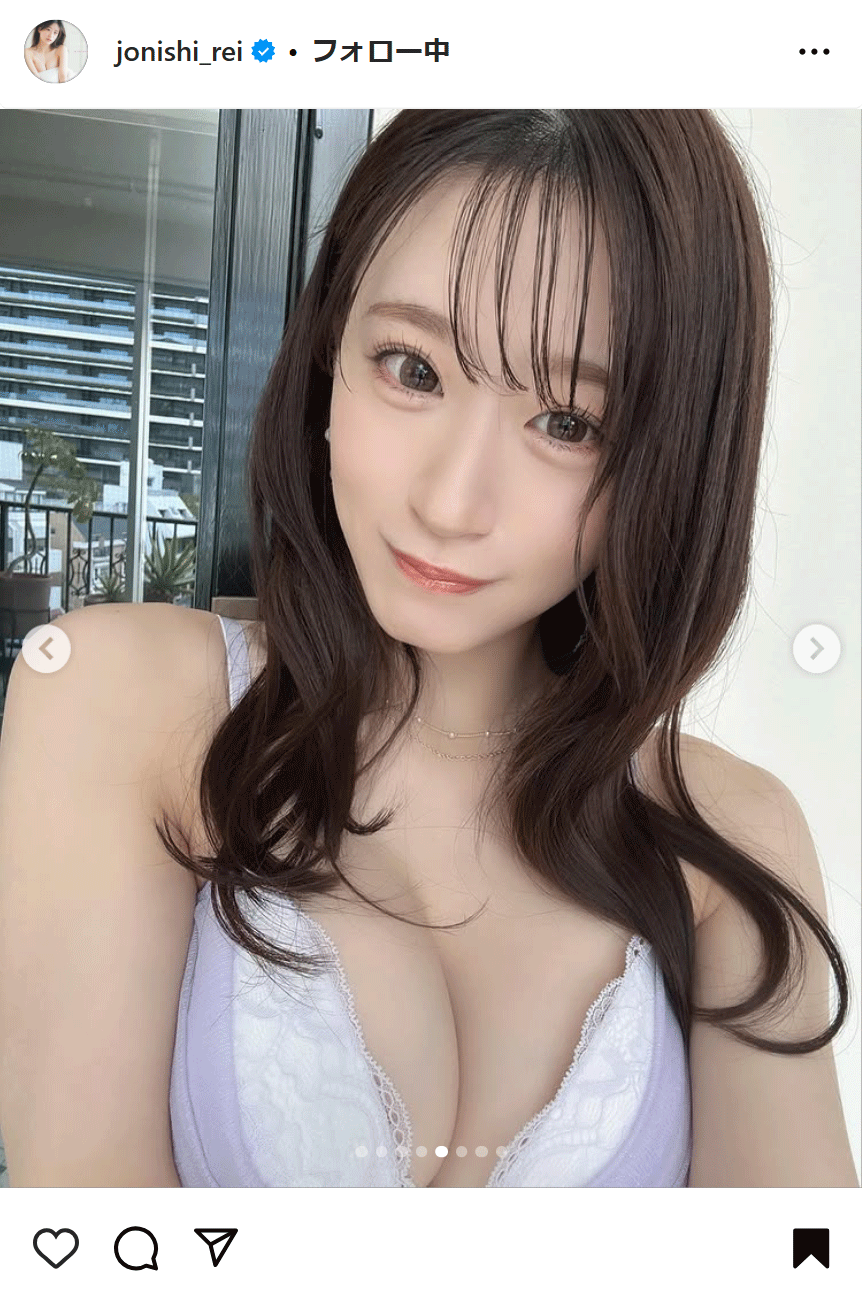 上西怜のインスタグラムから