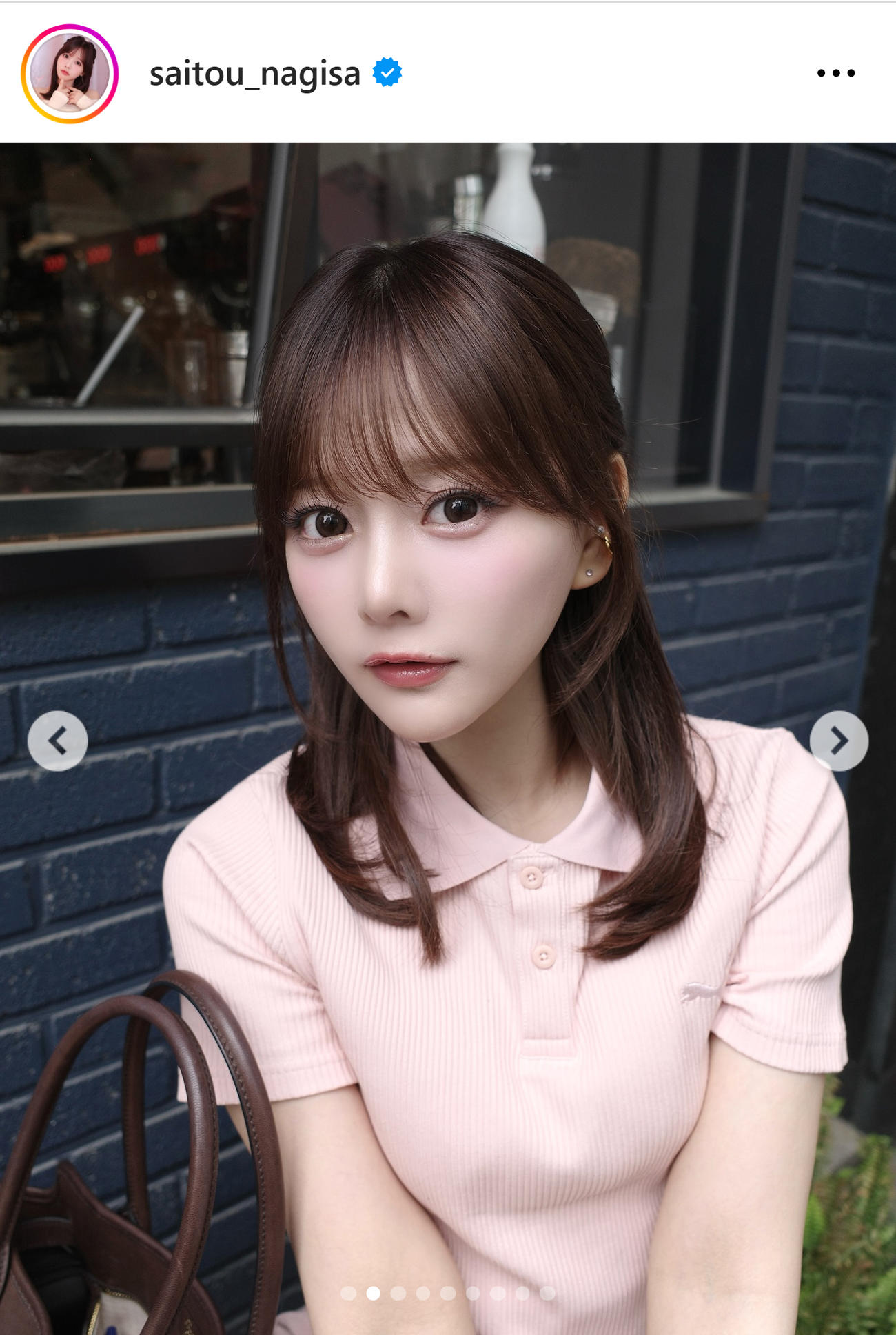 齊藤なぎさのインスタグラムから