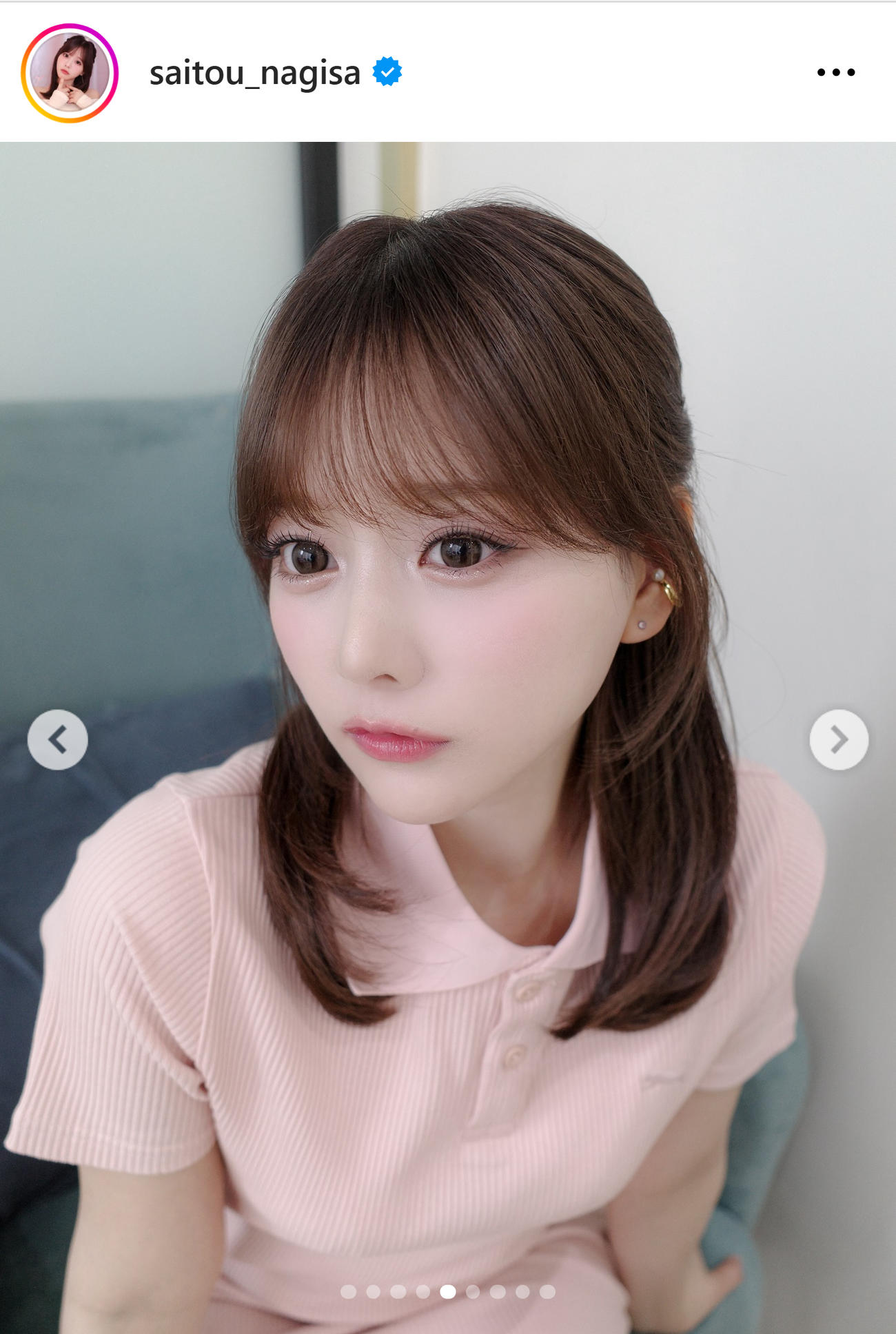 齊藤なぎさのインスタグラムから