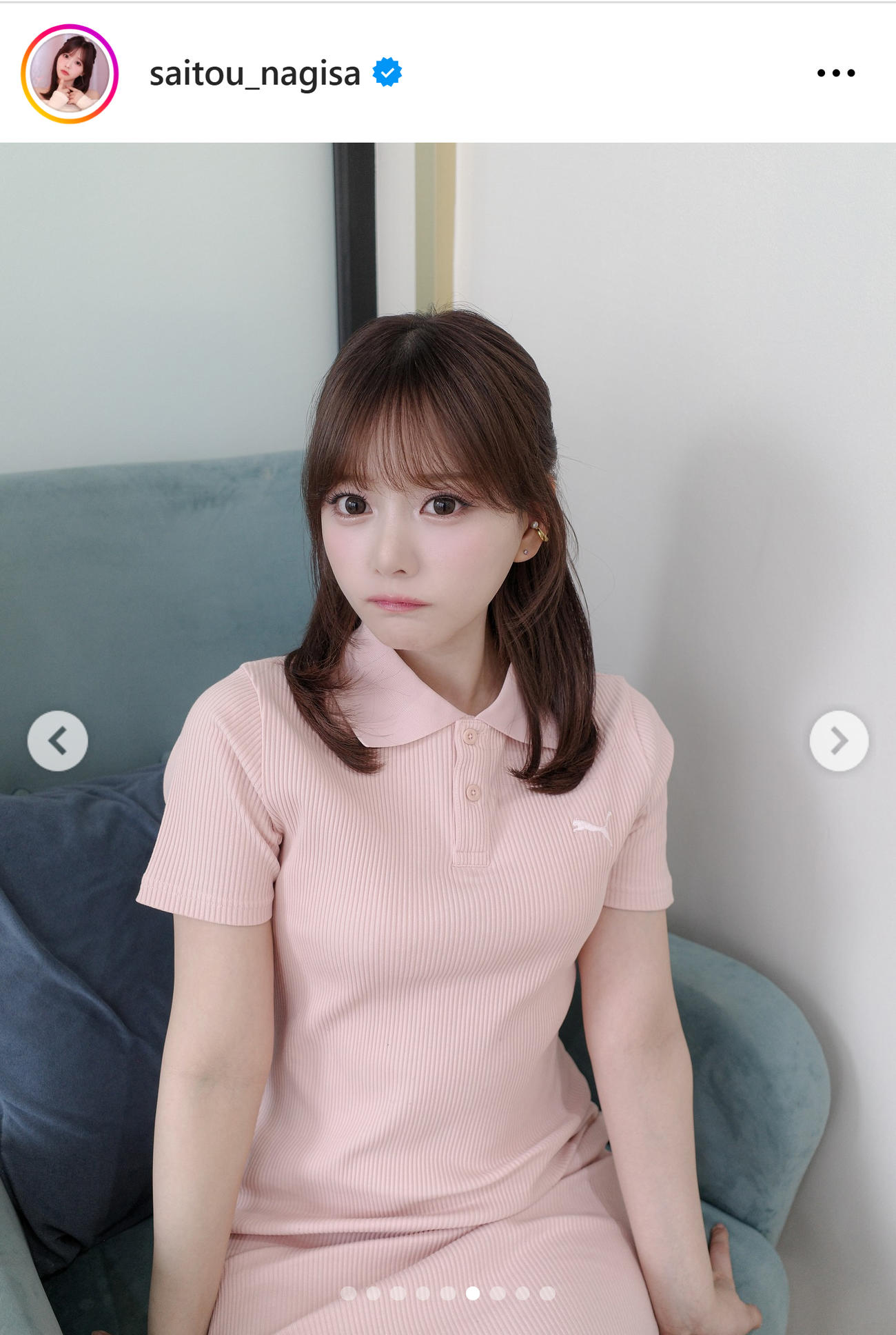 齊藤なぎさのインスタグラムから