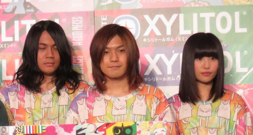 ヤバイTシャツ屋さんのもりもともと、こやまたくや、ありぼぼ（2017年5月撮影）