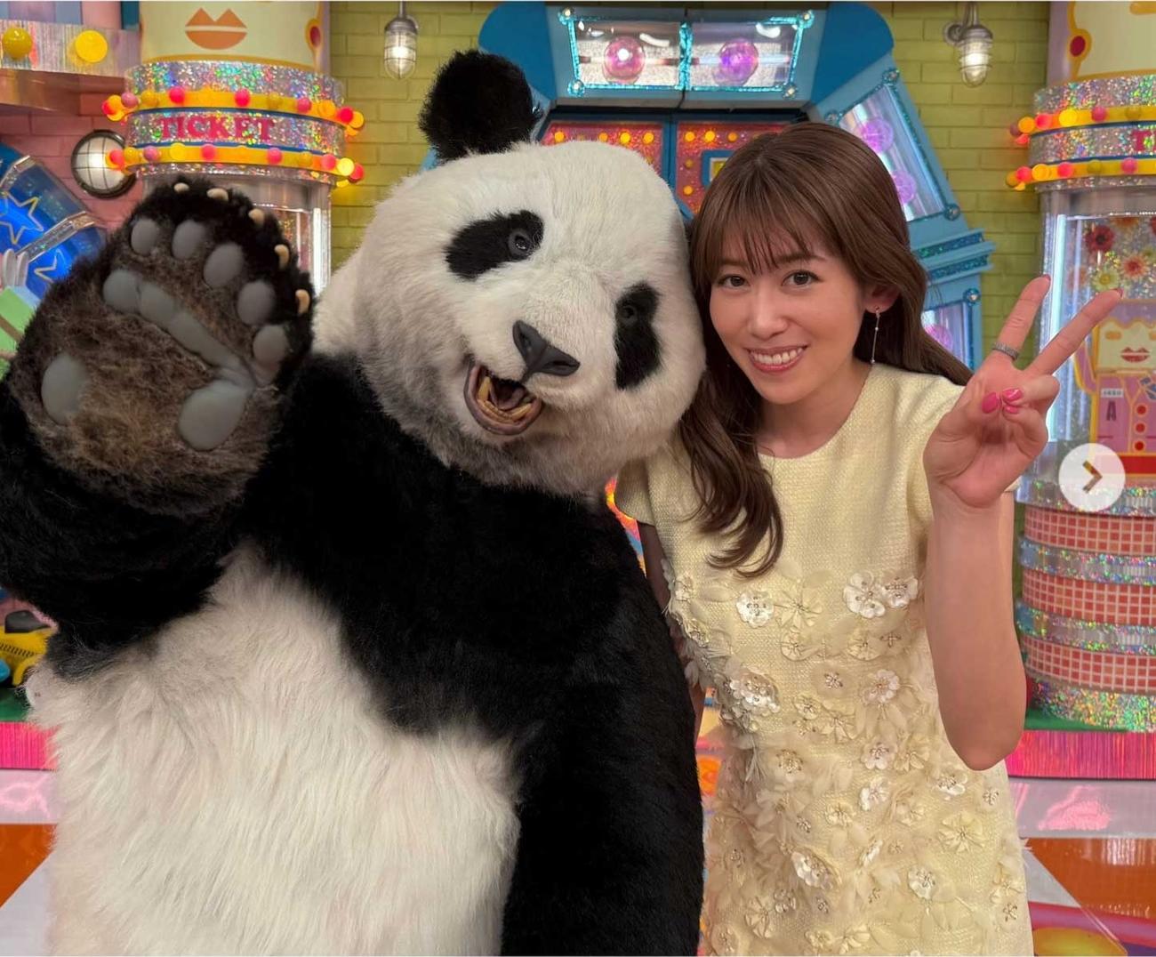 中川安奈のインスタグラムから