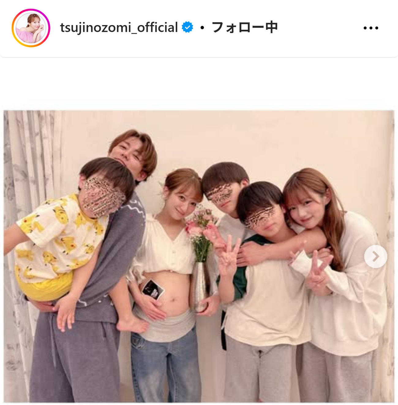 辻希美のインスタグラムから