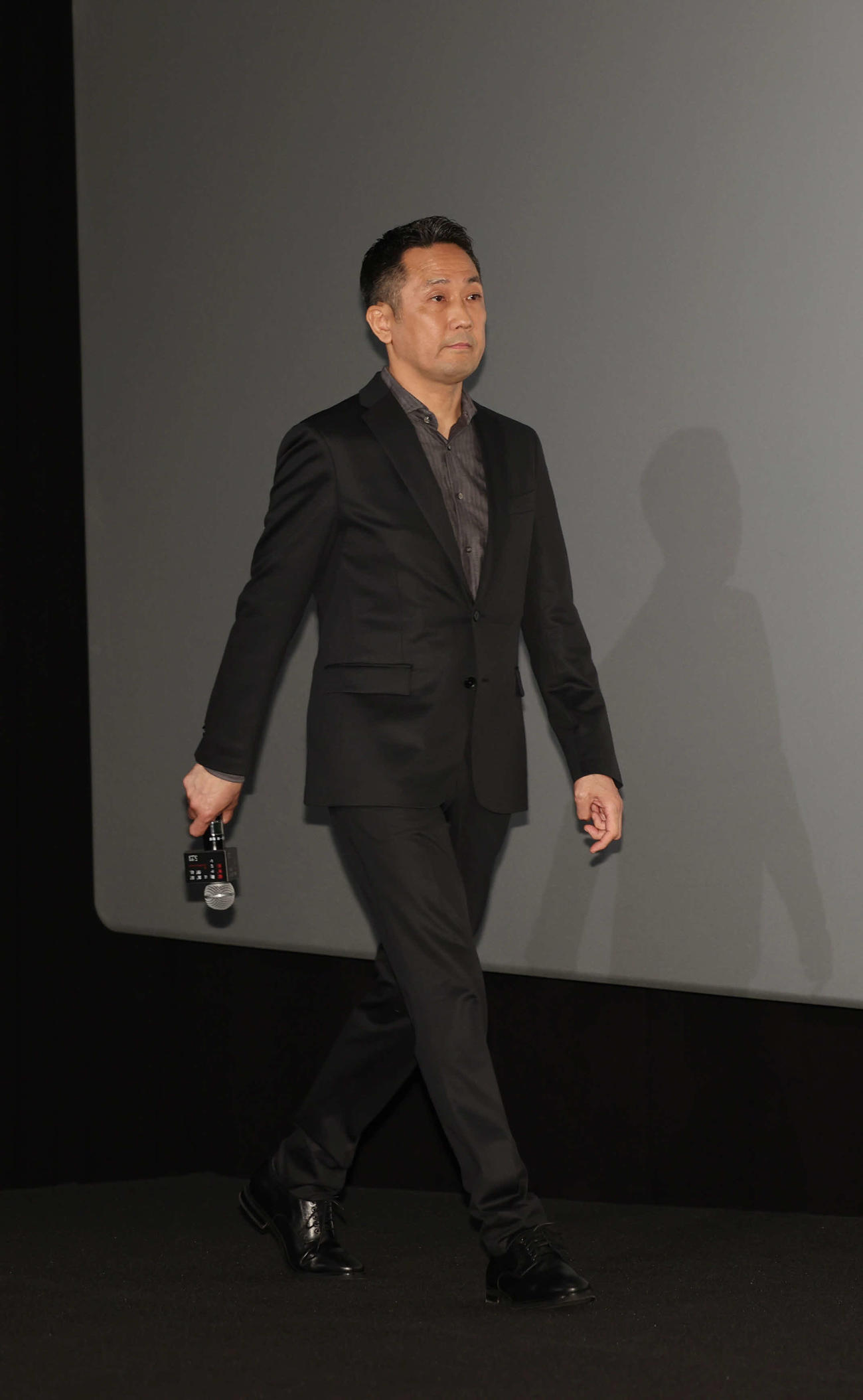 ジャパンプレミアに登壇した渡辺一貴監督（撮影・増田悦実）