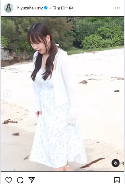 本郷柚巴のインスタグラムから